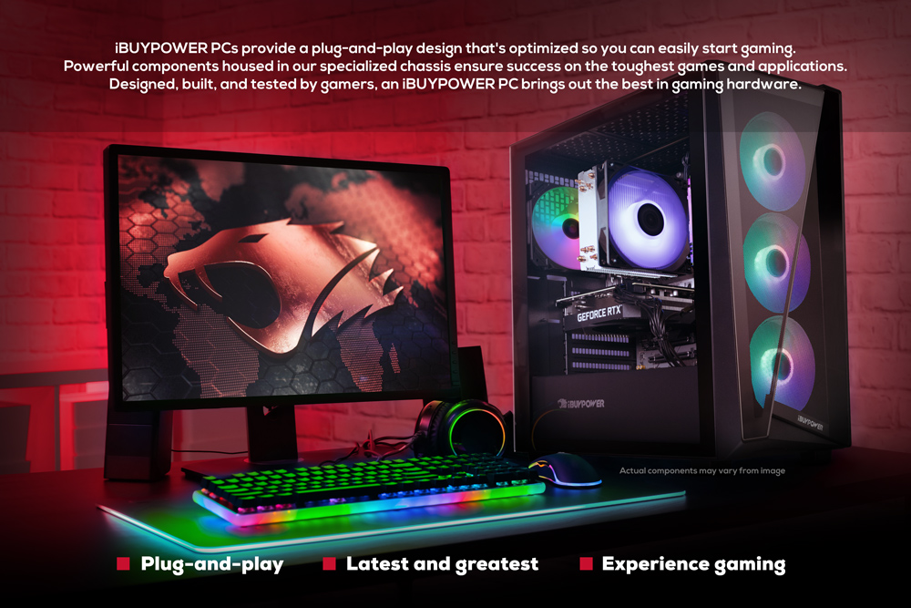 iBUYPOWER SlateMesh Gaming Desktop- 13th Gen Intel Core i7
