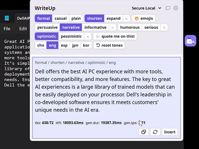 Generate compelling copy
