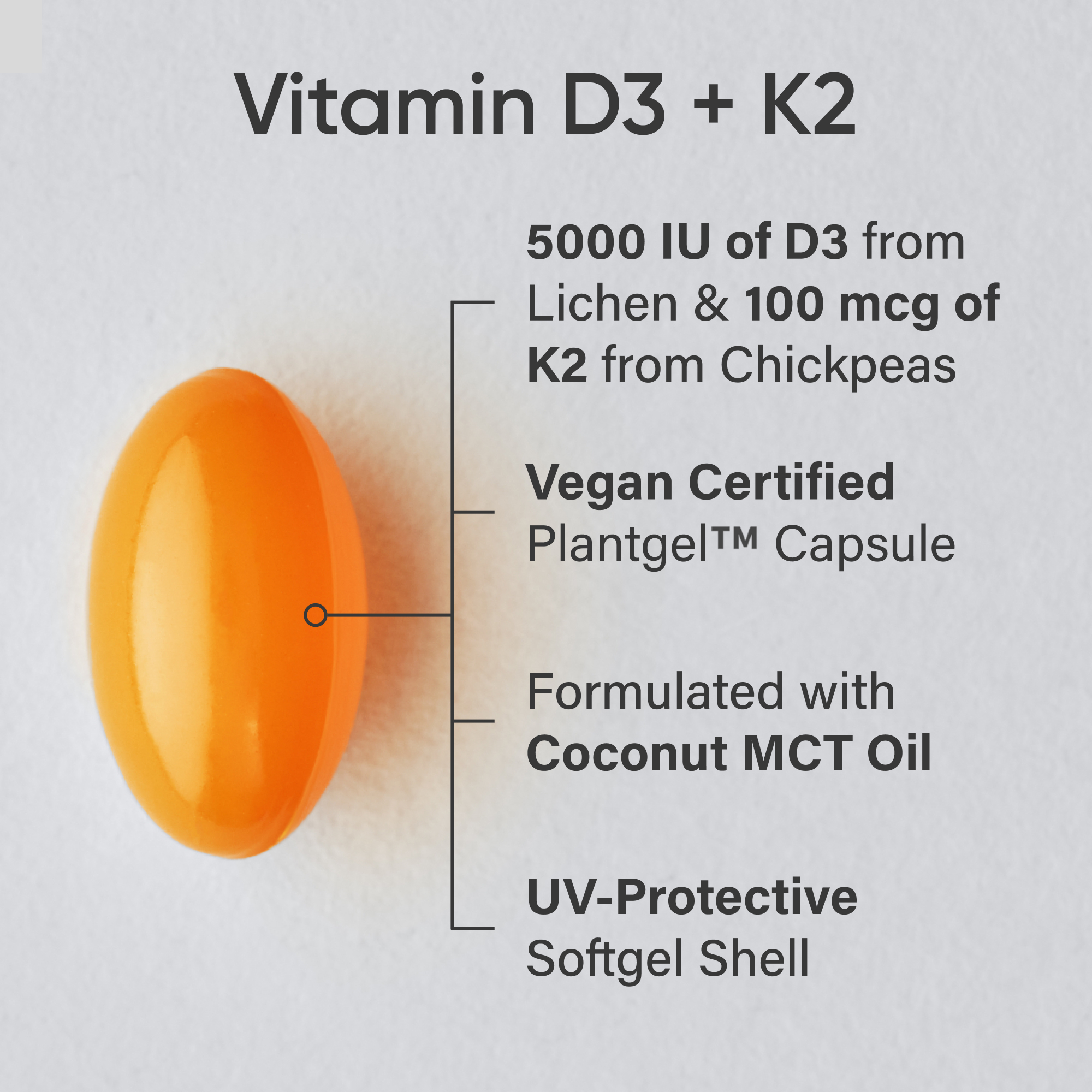 Sports Research D3 + K2, 160 Veggie Softgels | Costco