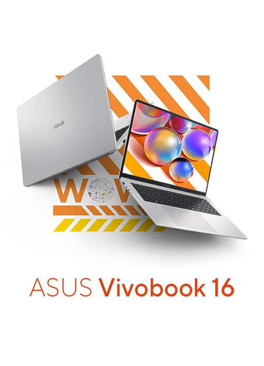 ASUS Vivobook 16 16” 2K Laptop AMD Ryzen 5 3501U (2026) 8GB Memory