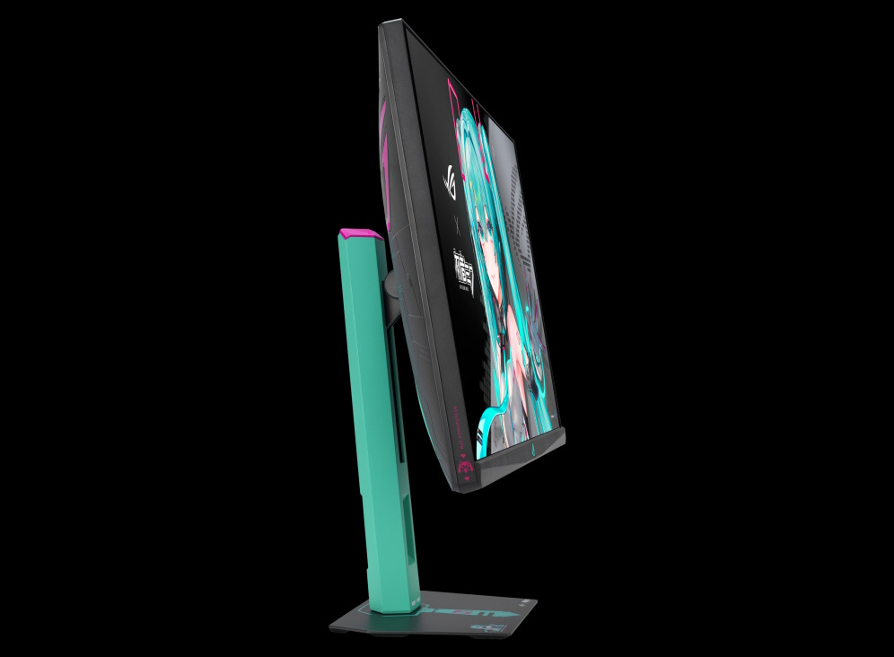 Folie {0} von {1}, Vergrößern, ASUS ROG Strix XG27ACMEG-G Hatsune Miku Edition