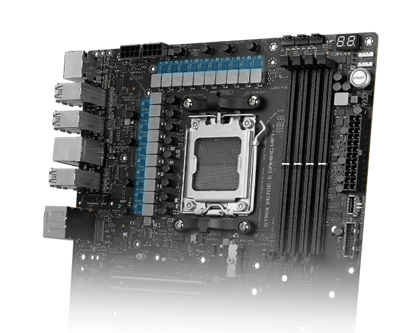 ASUS - Carte Mère ROG STRIX X670E-E GAMING WIFI AM5 DDR5 ATX