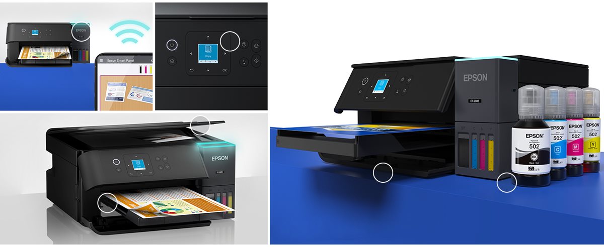 EcoTank ET-2985 Wireless All-in-One Color Supertank Printer