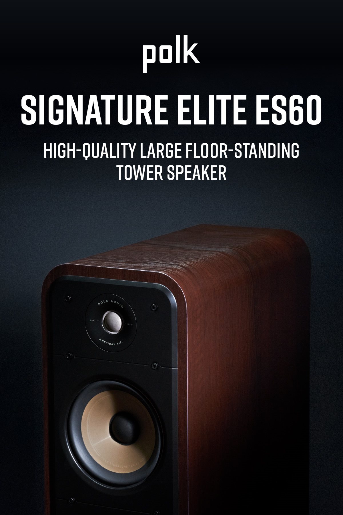Polk Audio Signature Elite ES60 Hi Res Tower Speaker Stunning