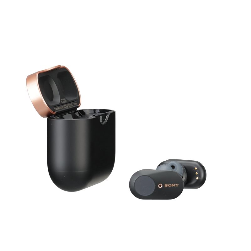 オーディオ機器 ヘッドフォン Sony WF-1000XM3 True Wireless Noise-Canceling Bluetooth Wireless Earbuds-  Black
