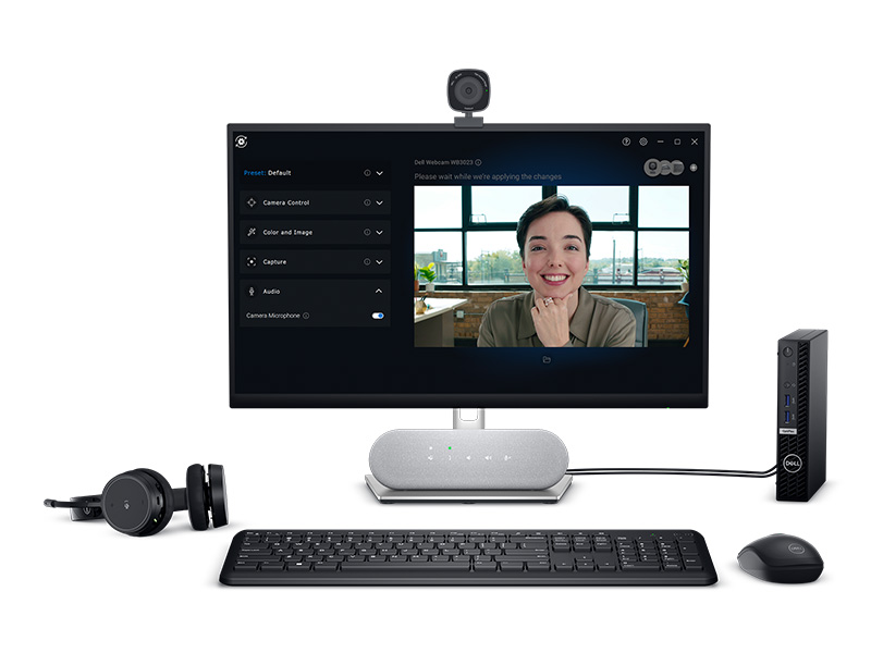 Dell Webcam WB3023-2K QHD/FHD/HD Resolution, Sony Sensor