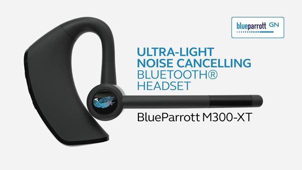 BlueParrott M300 XT SE Ultra-Light Bluetooth Headset with