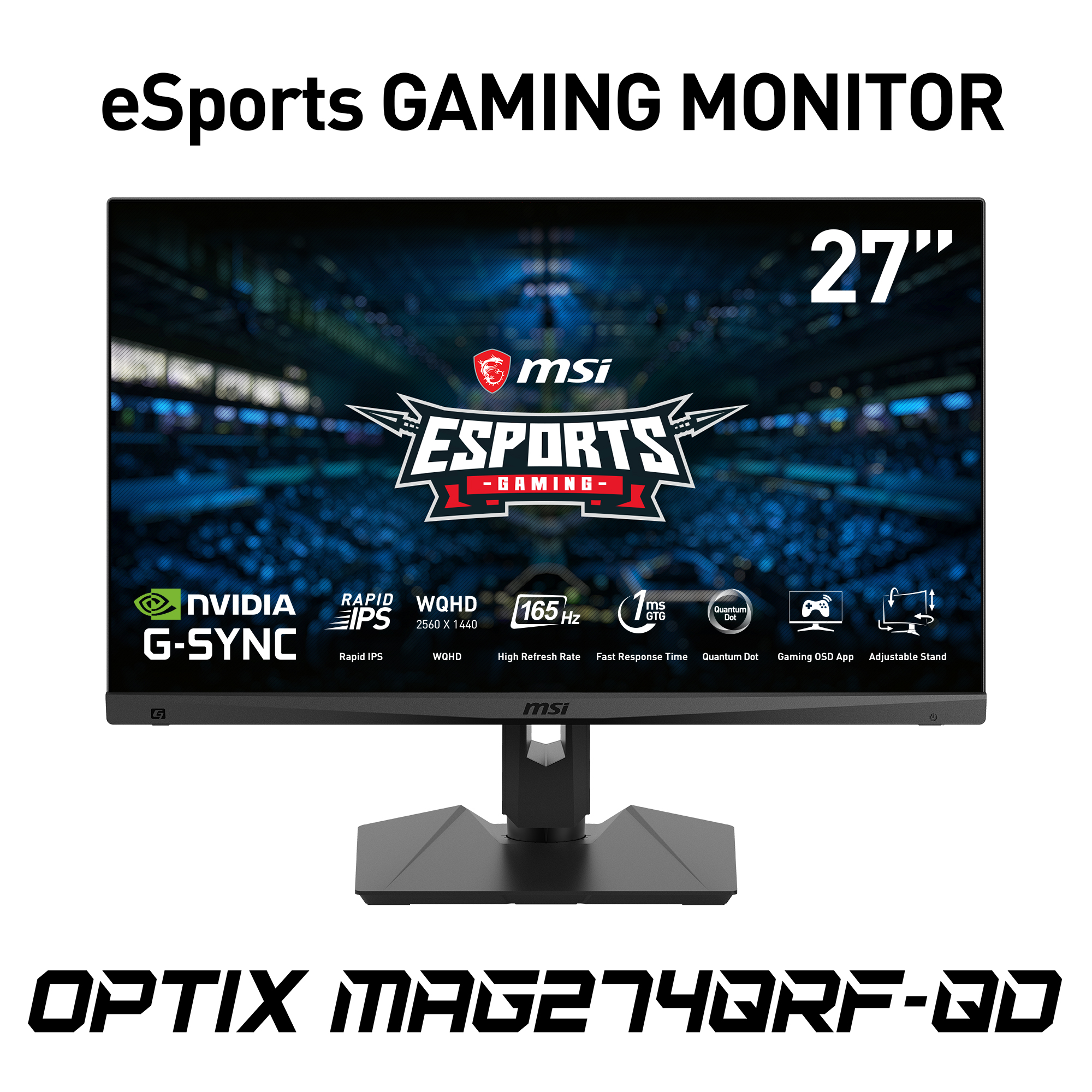 MSI Optix Mag274qr 27