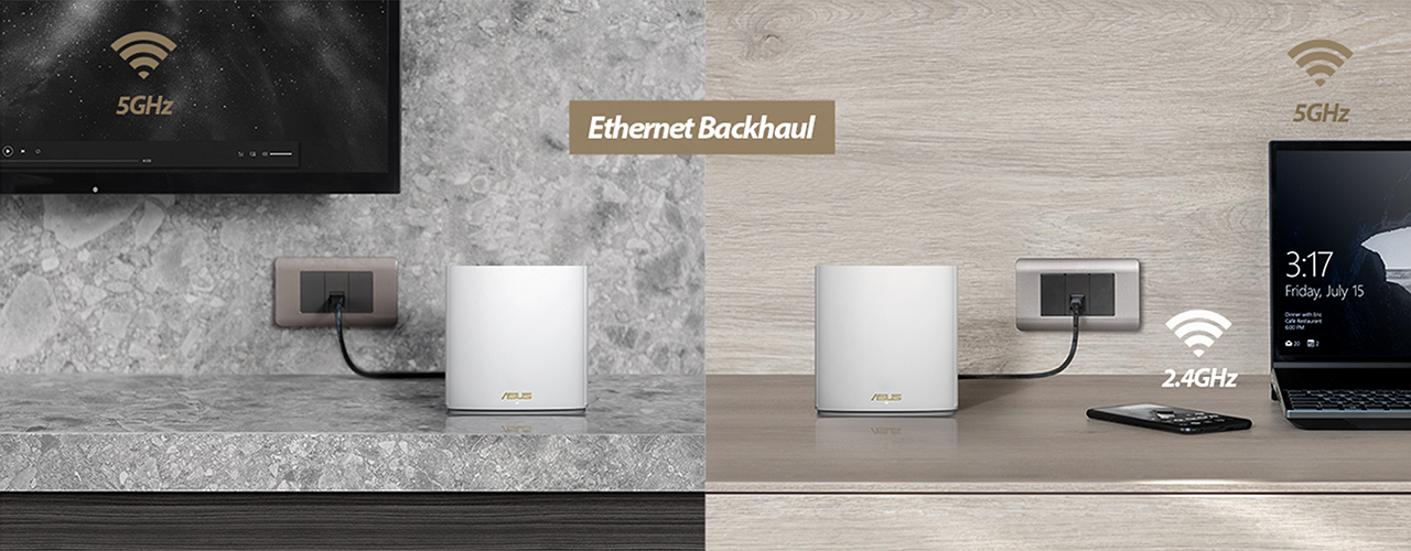 ASUS ZenWiFi Mesh WiFi System XD6 - Thumbnail 5