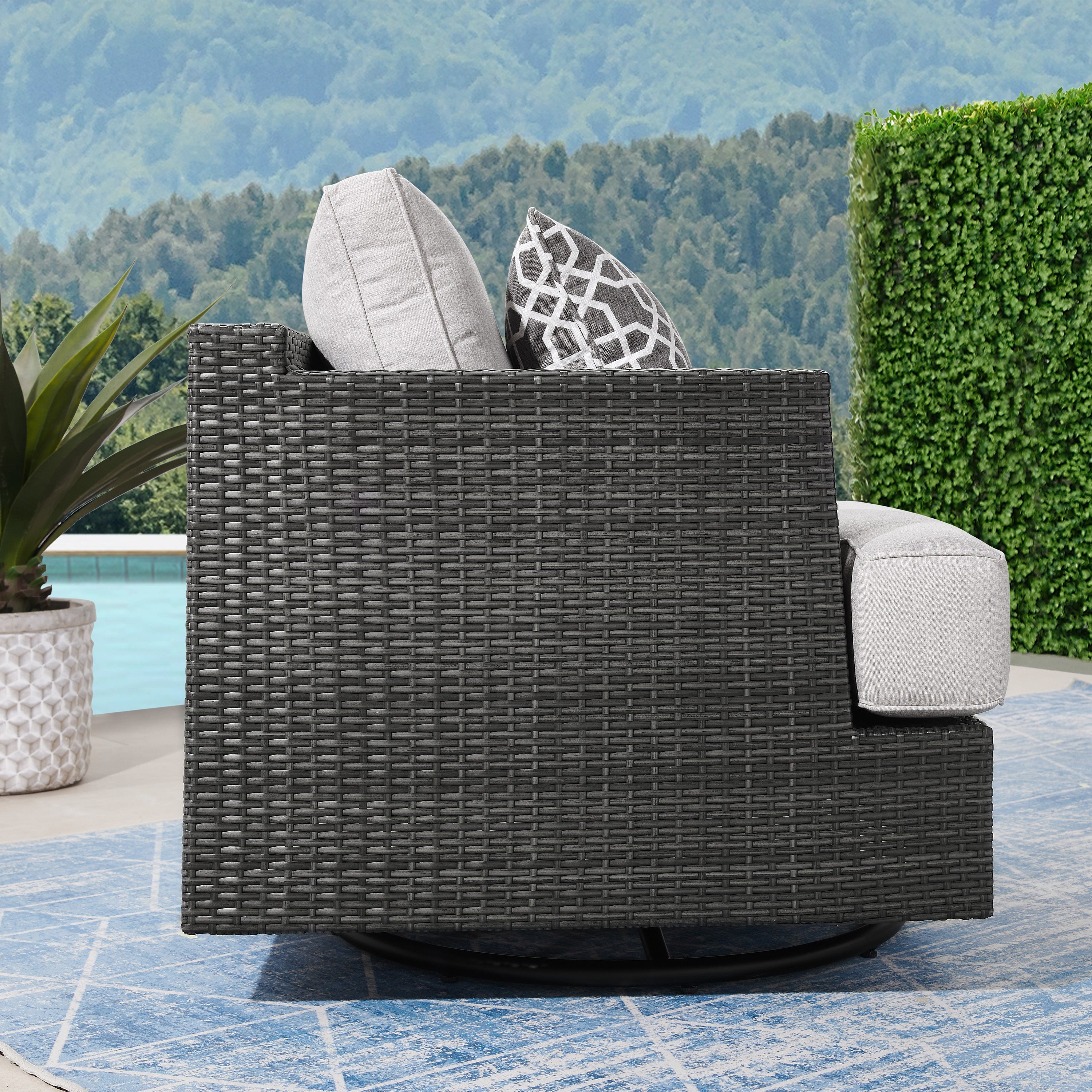 costco swivel rocker patio chairs