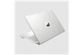 slide 8 of 9, zoom in, rear angle of hp 15 laptop shows silver color