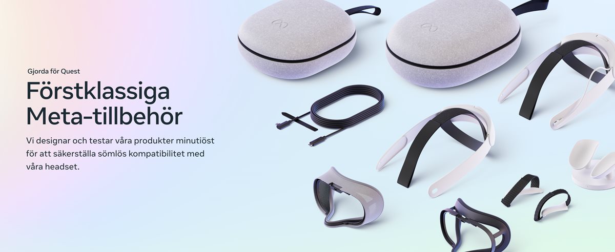 Förstklassiga Meta-tillbehör