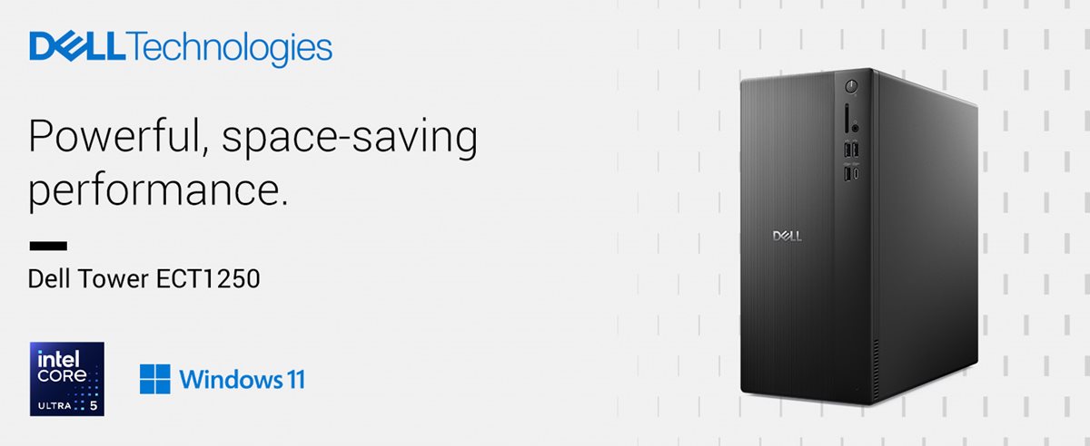 Dell Desktop Intel Core Ultra 5 Series 2 225 2025 16GB Memory 1TB
