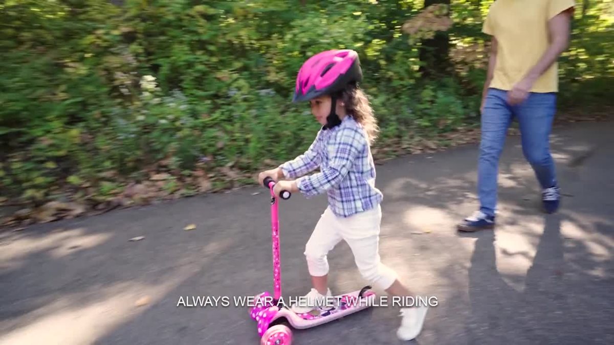 ミニー　トローリー Huffy Disney Minnie 3-Wheel Scooter for Toddler Girls, Ages