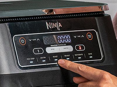 Ninja Foodi AF300UK Dual Zone Digital Air Fryer 