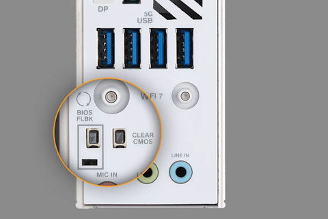 CLEAR CMOS & BIOS FLASHBACK™