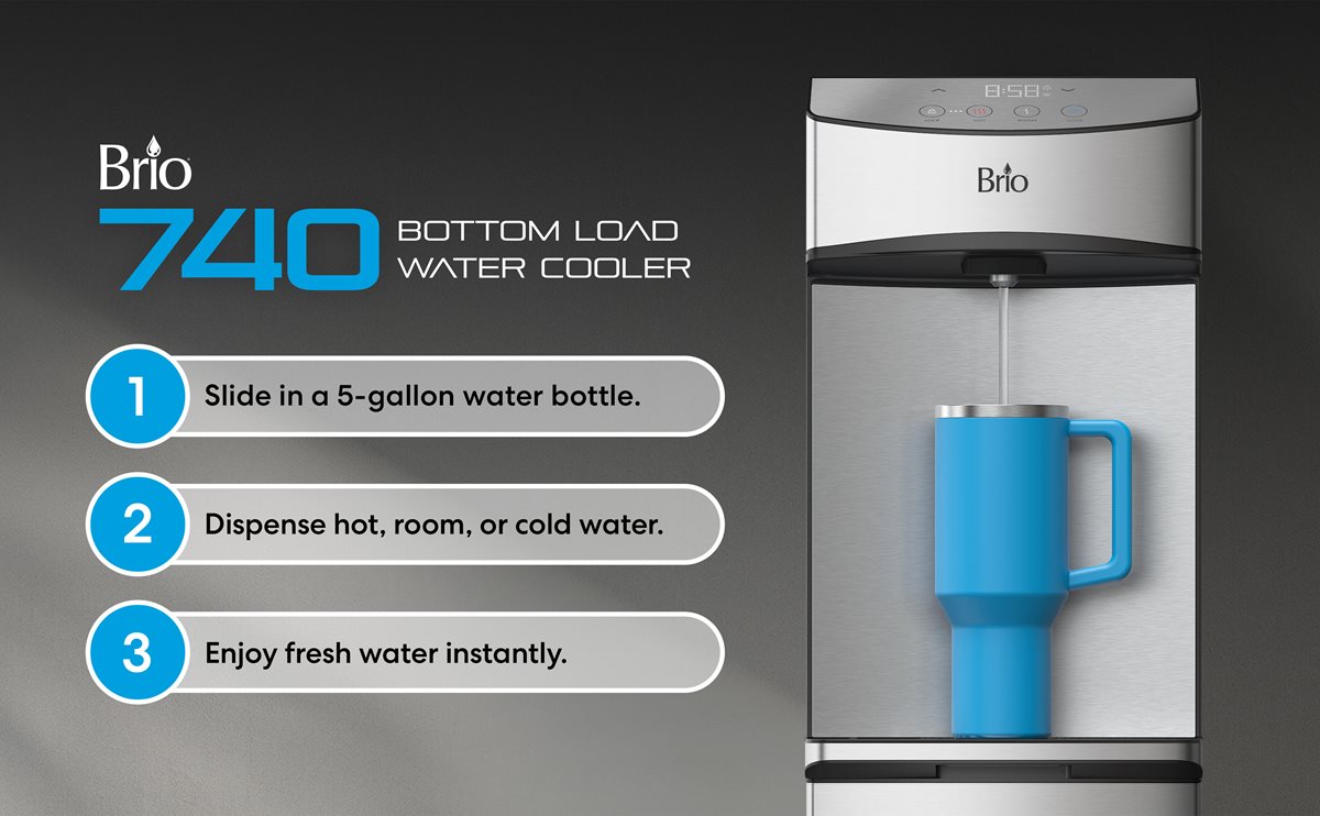 Brio 740: Bottom Load Water Cooler