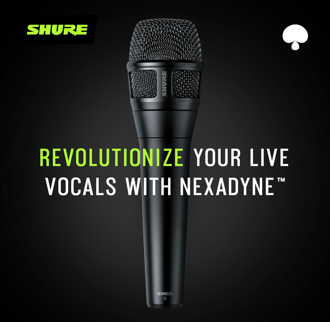 Shure Nexadyne Dynamic Microphone will revolutionize your live vocals