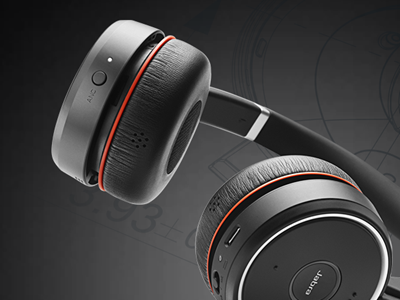 Jabra Evolve 75 MS Stereo - headset 