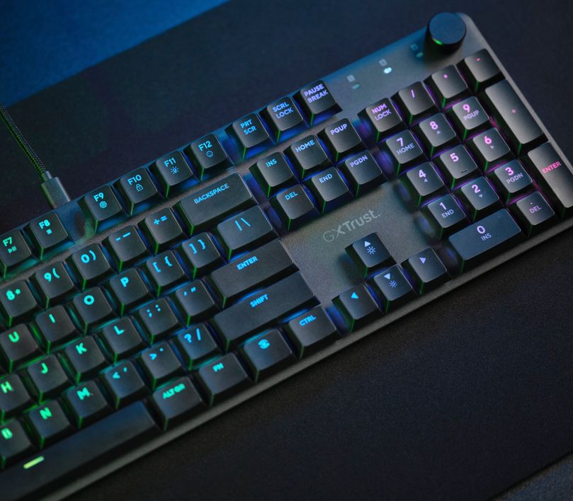 Buy GXTrust GXT 866 Torix Mechanical Wired Gaming Keyboard-Black