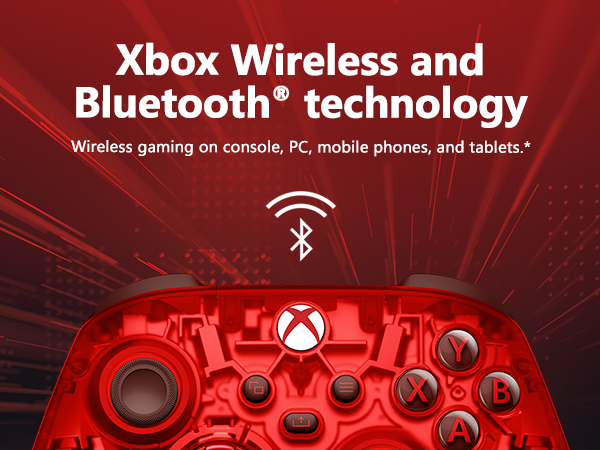 Wireless gaming on console, PC, mobile phones, and tablets.*