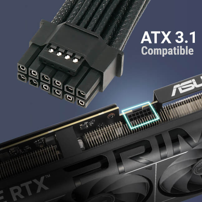 ATX 3.1 & PCIe 5.1 KOMPATIBEL