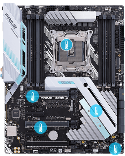 マザーボード ASUS PRIME X299-A  intel core i9 7900X PRIME X299-A｜Motherboards｜ASUS USA