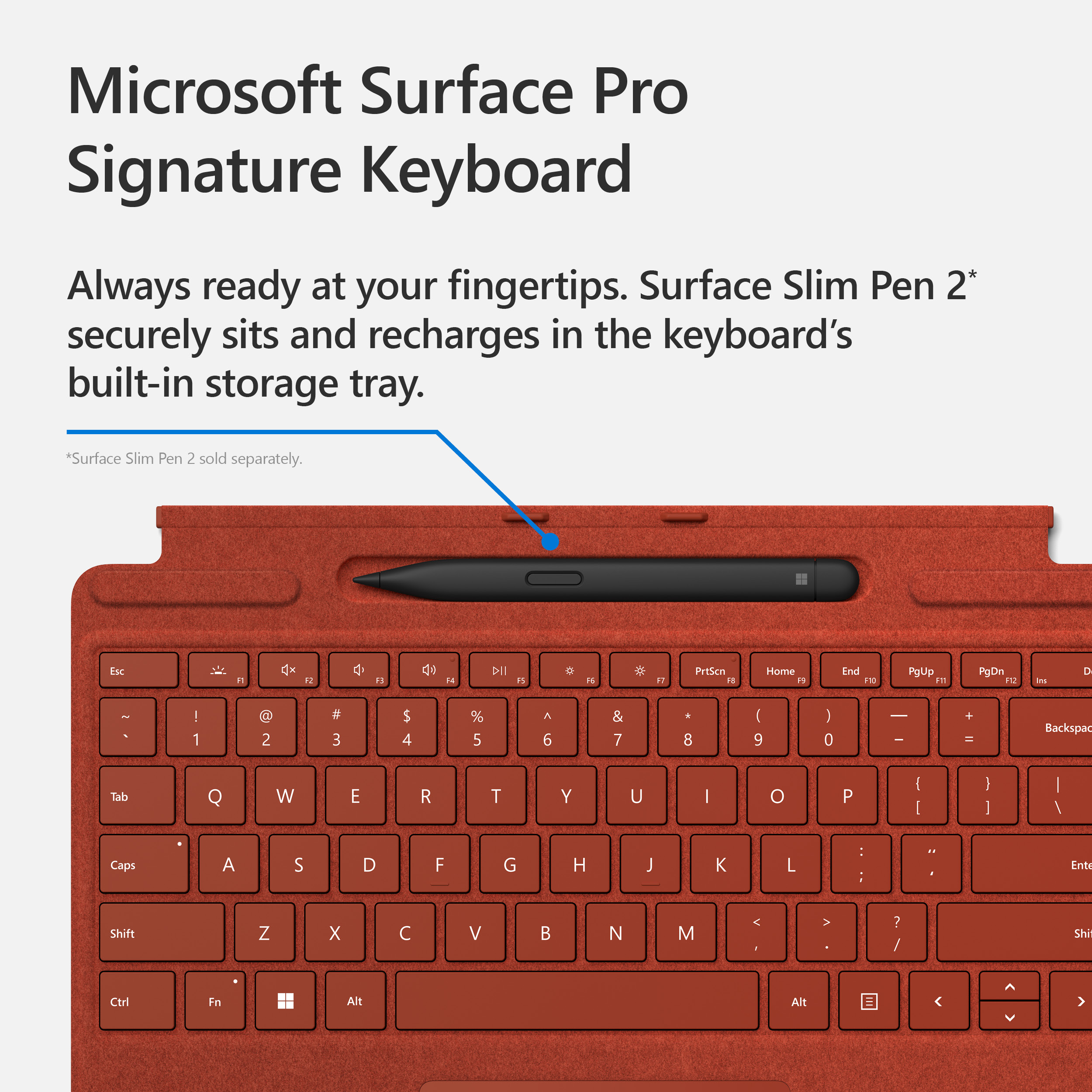  Microsoft Surface Pro Signature Teclado Surface Slim