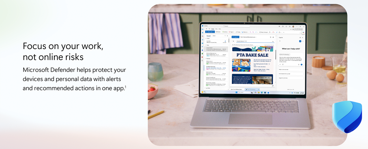 Focus on your work, not online risks