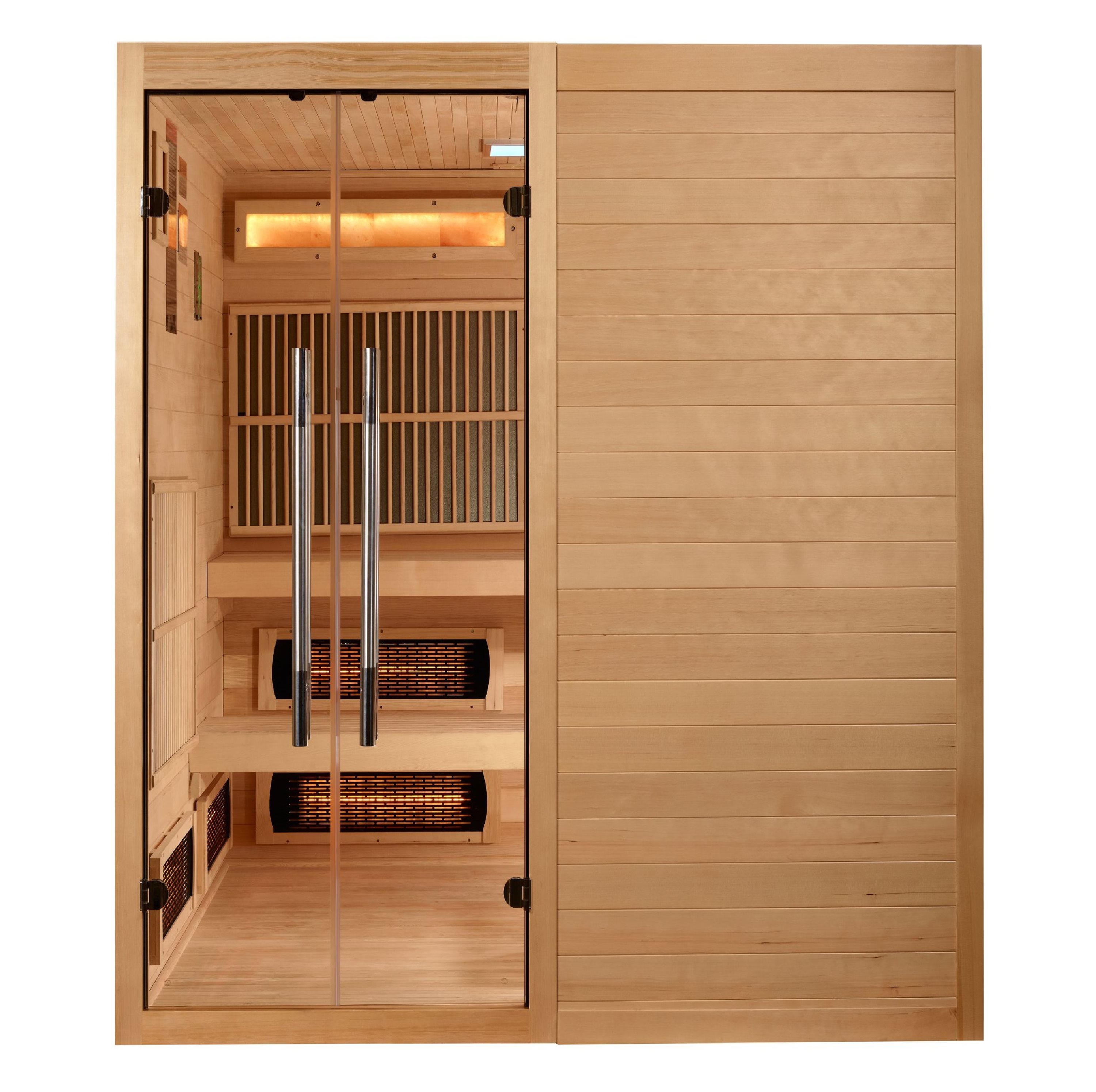 Dynamic Toledo 6-person Hybrid Full Spectrum Sauna | Costco