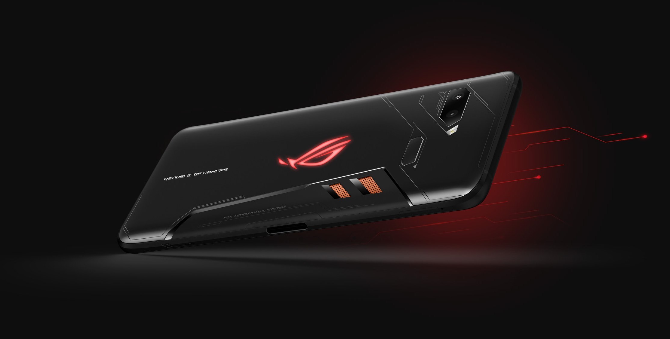 ASUS ROG Phone (ZS600KL) - 4G smartphone - dual-SIM - RAM 8