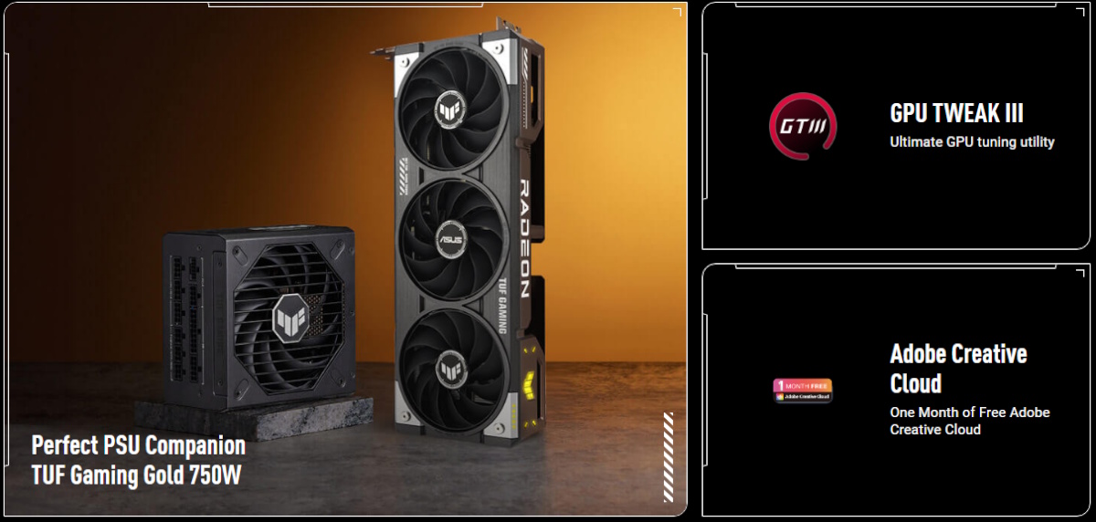 ASUS TUF Gaming Radeon RX 9060 XT 16GB | Overview, Specs, Details 
