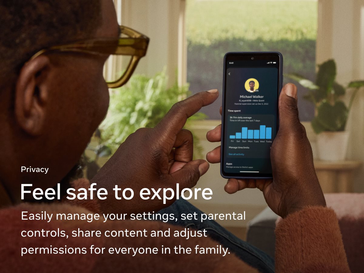 Feel safe to explore
