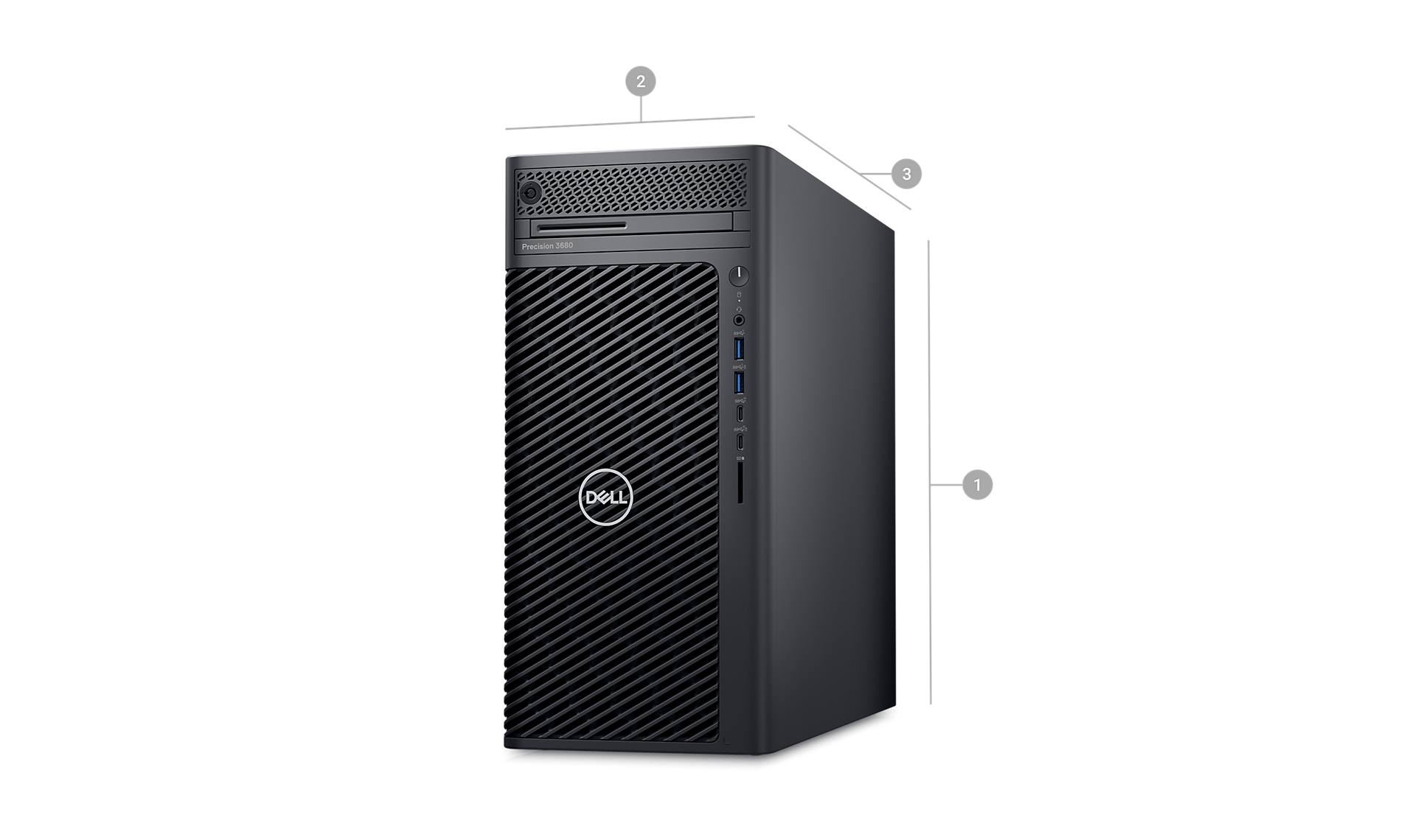 Dell Precision 3680 - performance tower - AI Ready - Core i7