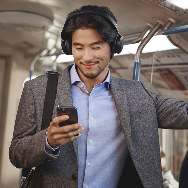 Evolve2 75 Headset onear Bluetooth wireless, wired active