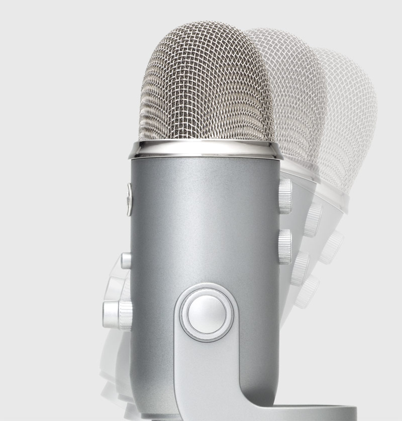 Blue Yeti Wired Condenser Microphone 988-000103 PC-Canada