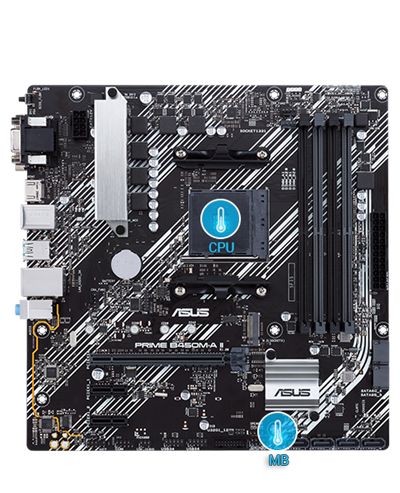 Buy PRIME B450M-A II | Motherboards | Motherboards-Components