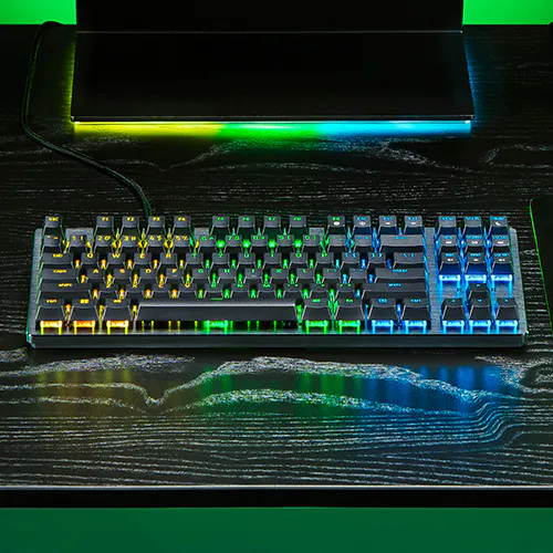 K5ページ Teclado Razer Huntsman V3 X TKL Mecánico Español Purple RGB