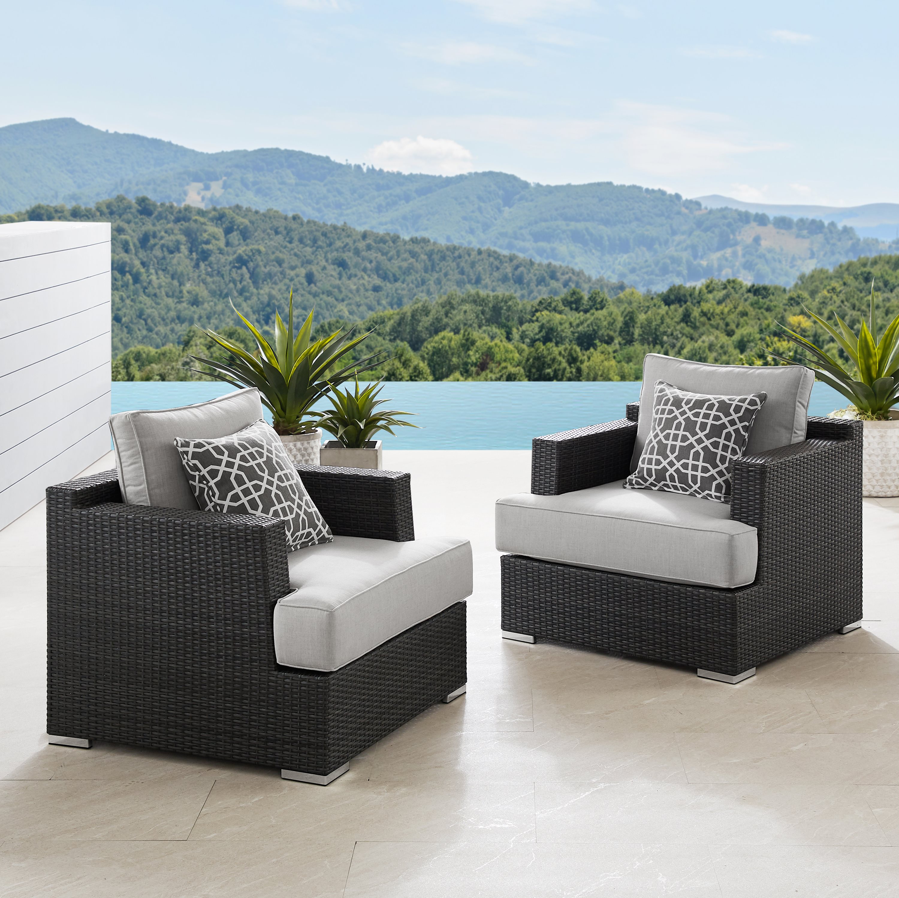 niko and チェア② Niko 2-piece Patio Chair Set | Costco