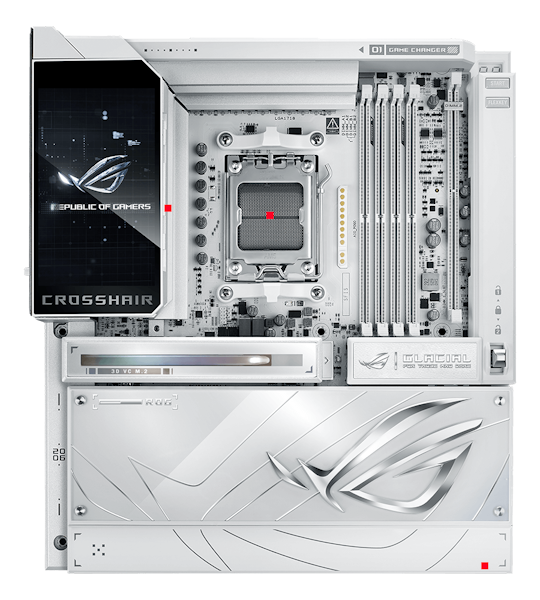 Das Kühlungs-Management des ROG Crosshair X870E Glacial