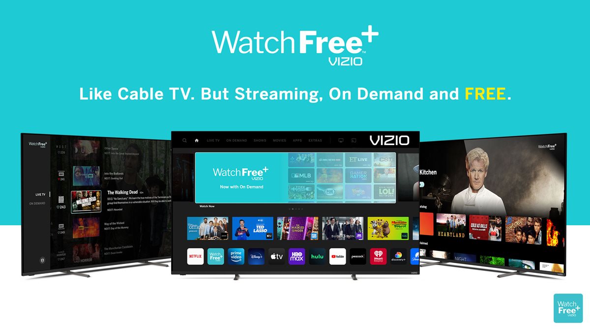 VIZIO free channels app WatchFree+ Video