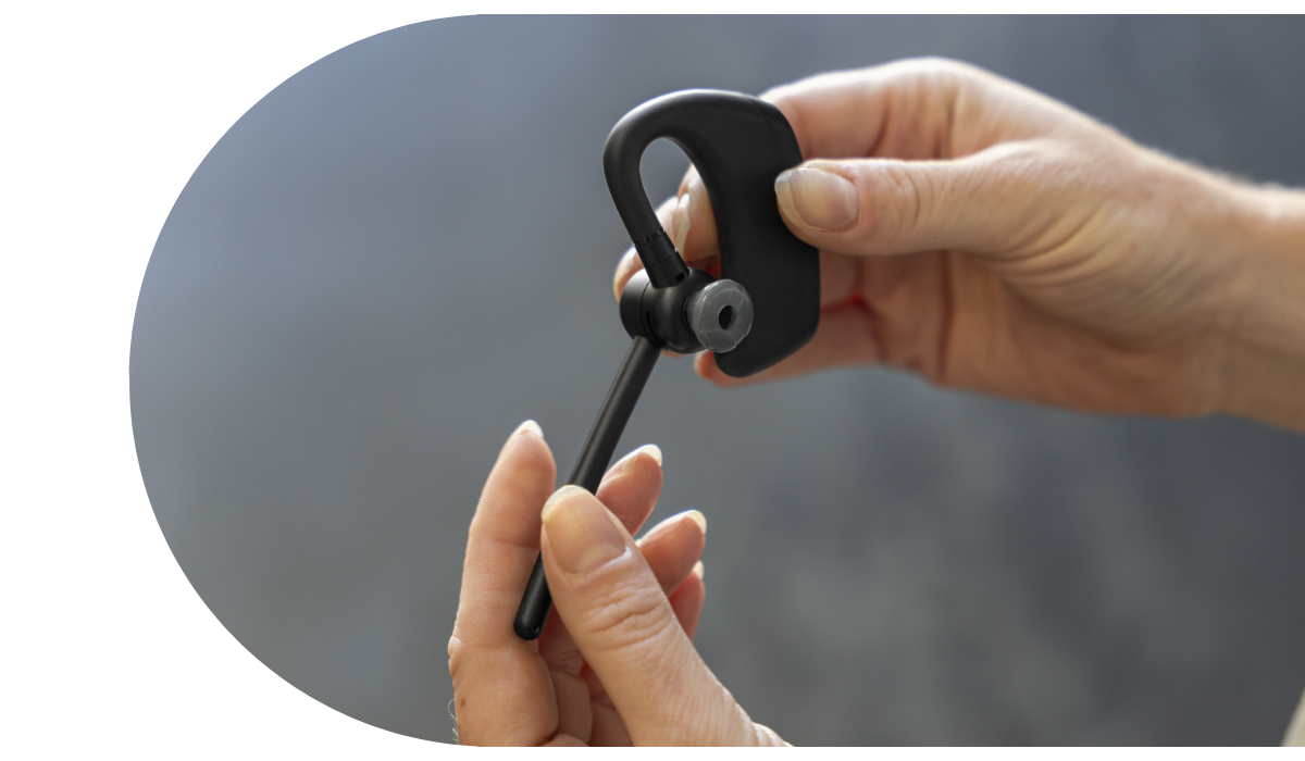 Jabra Perform 45 Wireless Mono Bluetooth Headset - Ultra Noise