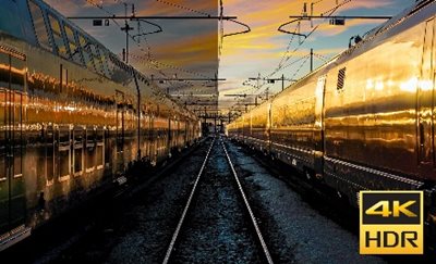 Beautiful 4K HDR picture