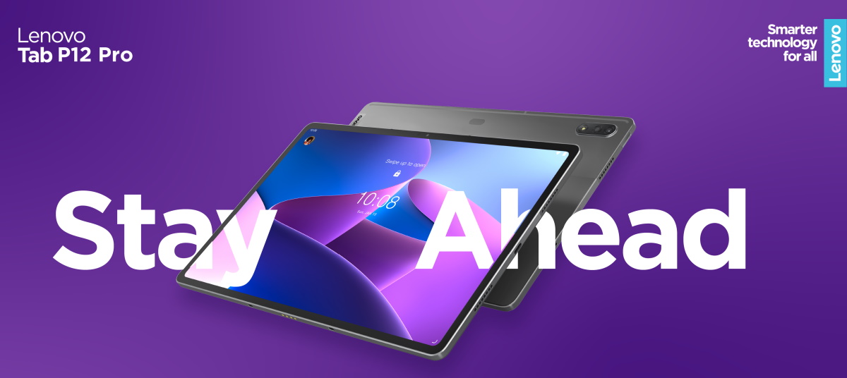 Product  Lenovo Tab P12 Pro ZA9D - tablet - Android 11 - 256 GB