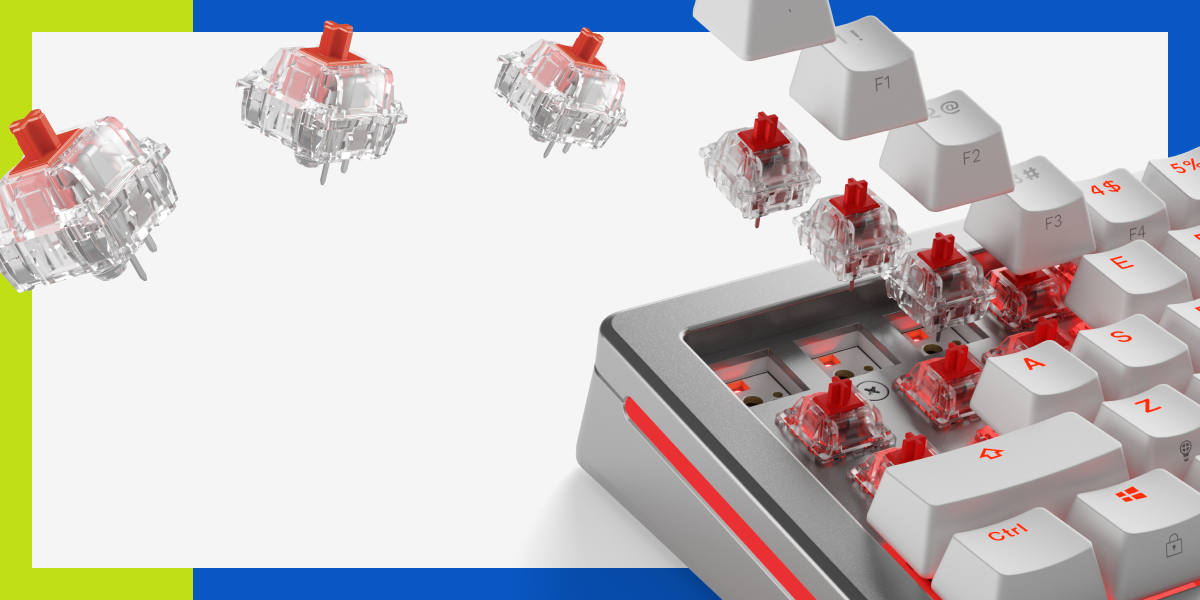 Glorious Raptor Lubed Switch 36 Pack