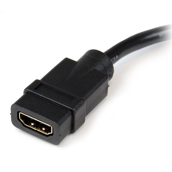 StarTech.com HDMI macho a DVI hembra - Adaptador HDMI a DVI-D -  bidireccional - DVI a HDMI (HDMIDVIMF), negro