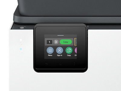 2.7" touchscreen