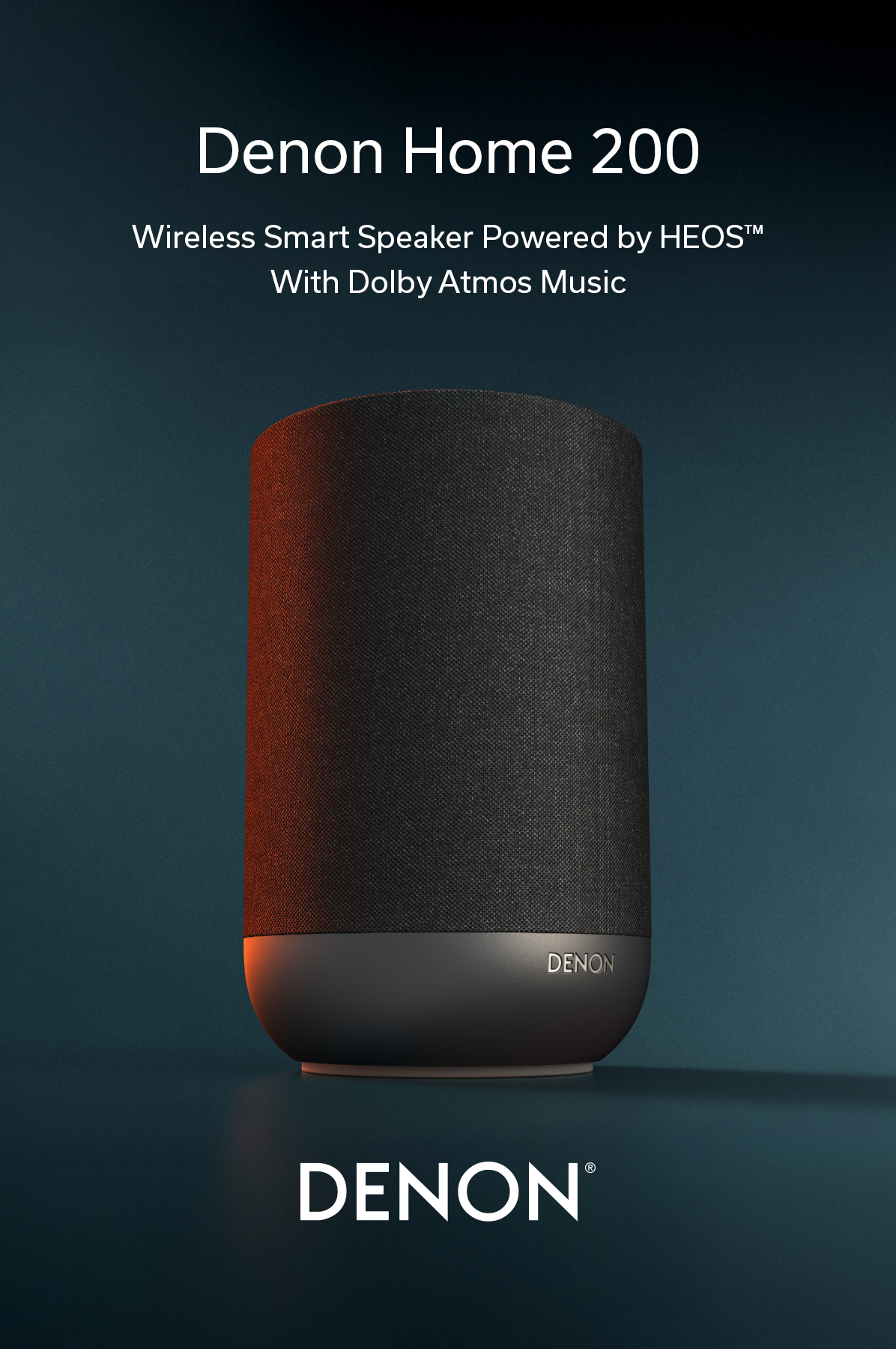 Denon HOME 200 Wireless Smart Speaker Stone DENONHOME200SR - Best Buy