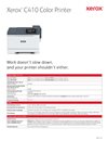 Xerox C410 Detail Specification