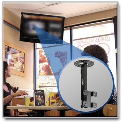 Full-Motion Ceiling Mount Guaranteed to Last!